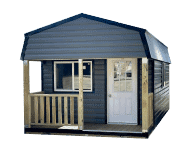 Gambrel High Lofted Cabin