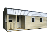 Gambrel Side Lofted Cabin