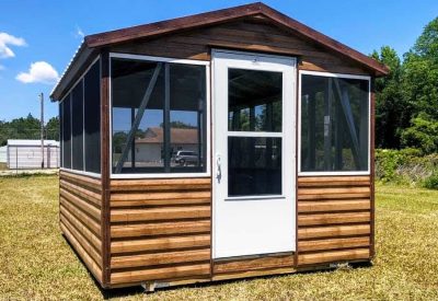 Screenhouse Shed wooden look